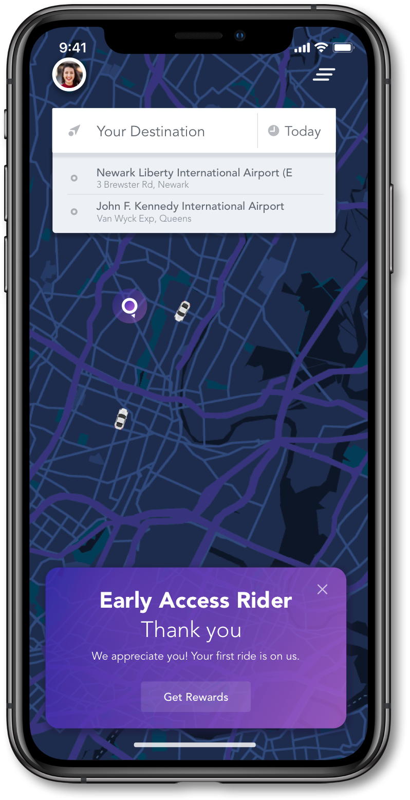 Home app screen